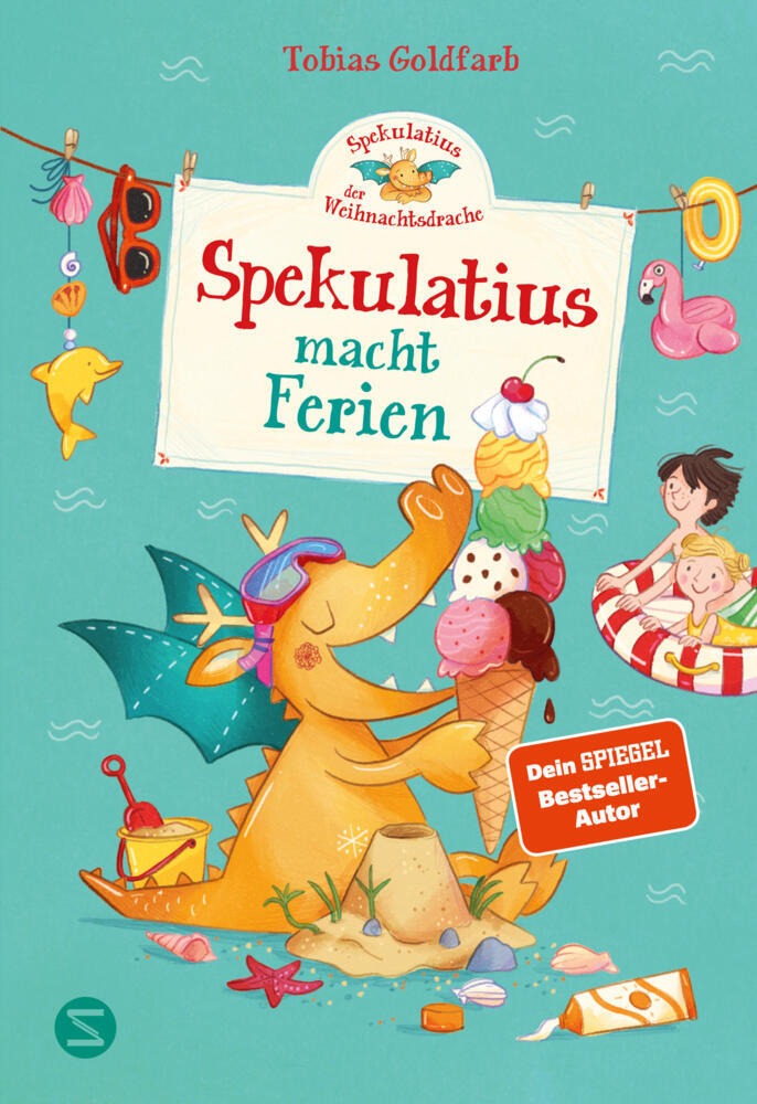 Spekulatius, der Weihnachtsdrache. Spekulatius macht Ferien main product photo