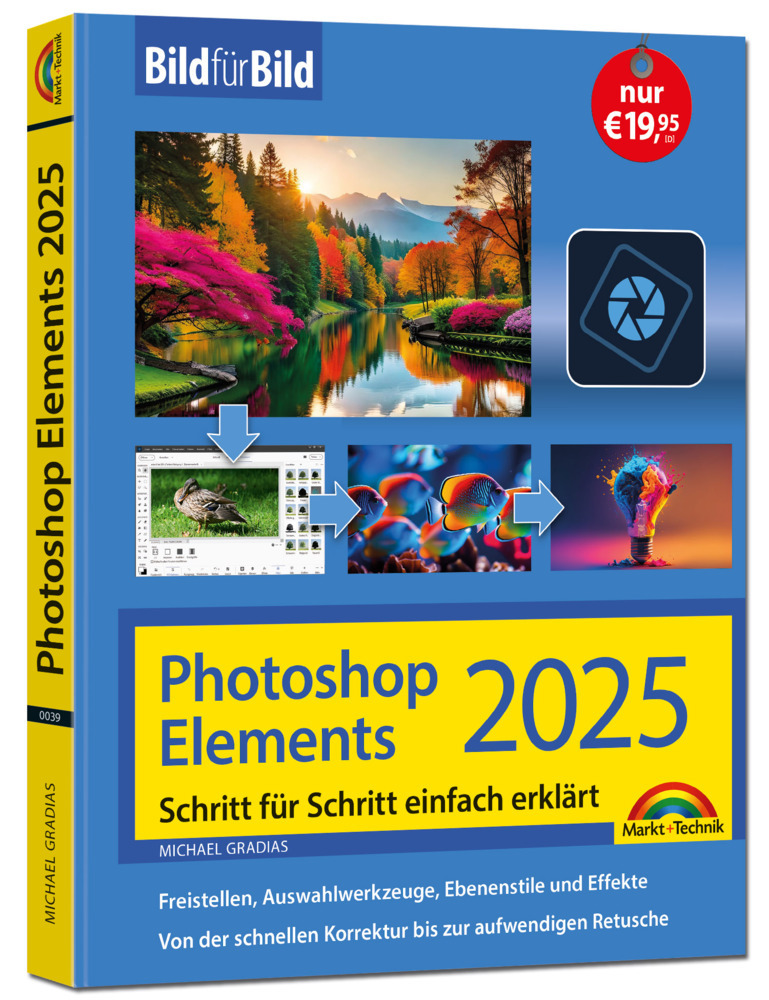 Photoshop Elements 2025 - Bild für Bild erklärt main product photo