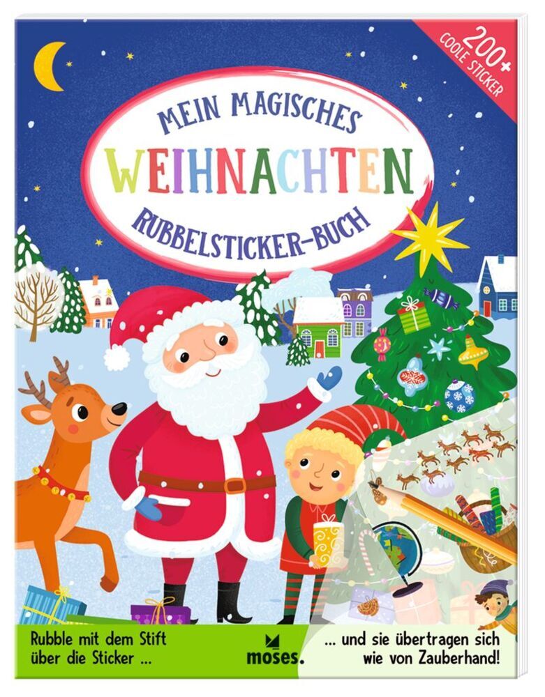 Mein magisches Rubbelsticker-Buch Weihnachten main product photo