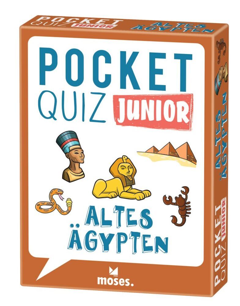Pocket Quiz junior Altes Ägypten main product photo