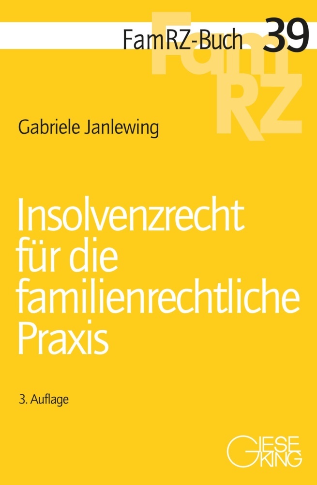 Insolvenzrecht für die familienrechtliche Praxis main product photo