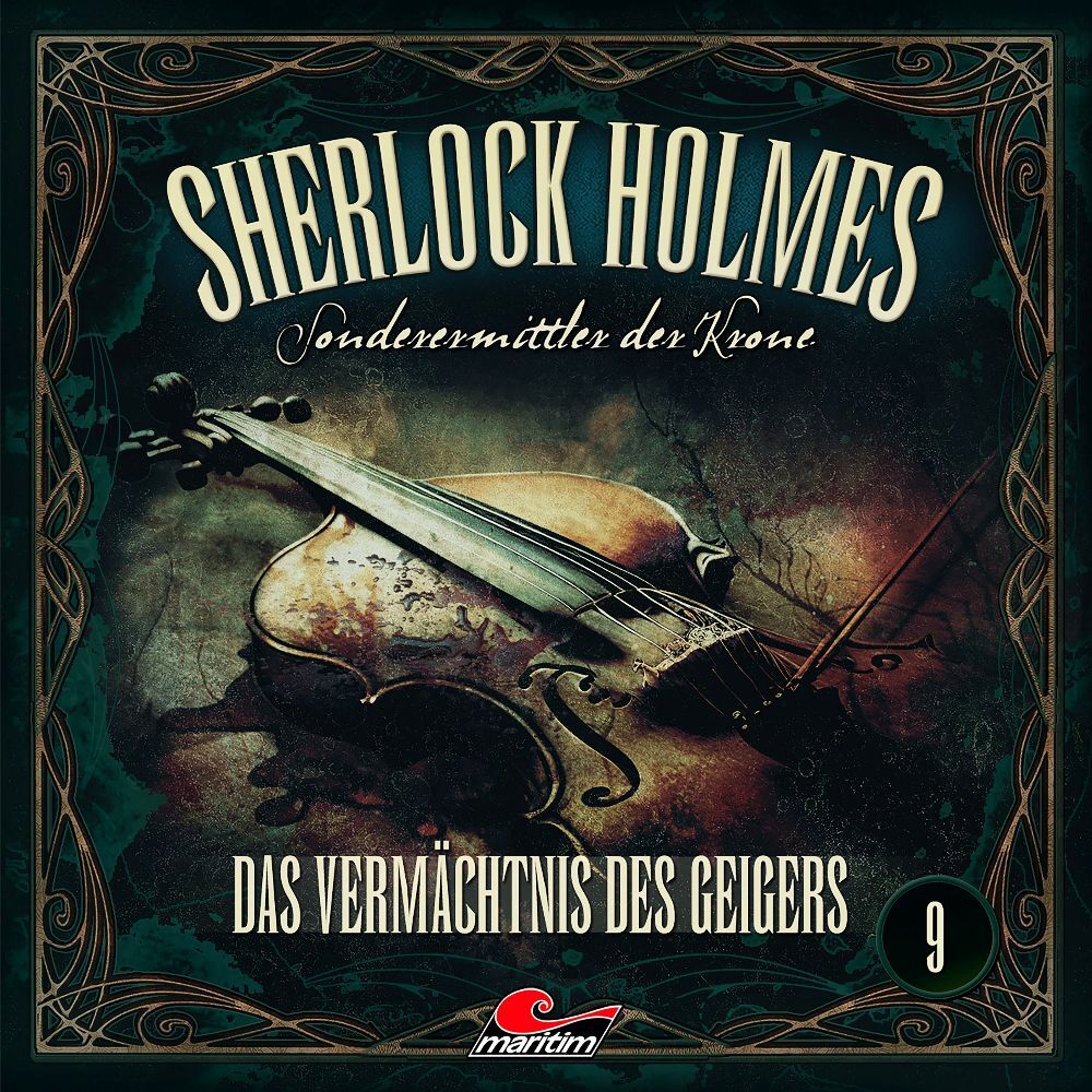 Sherlock Holmes - Das Vermächtnis des Geigers, 1 Audio-CD main product photo