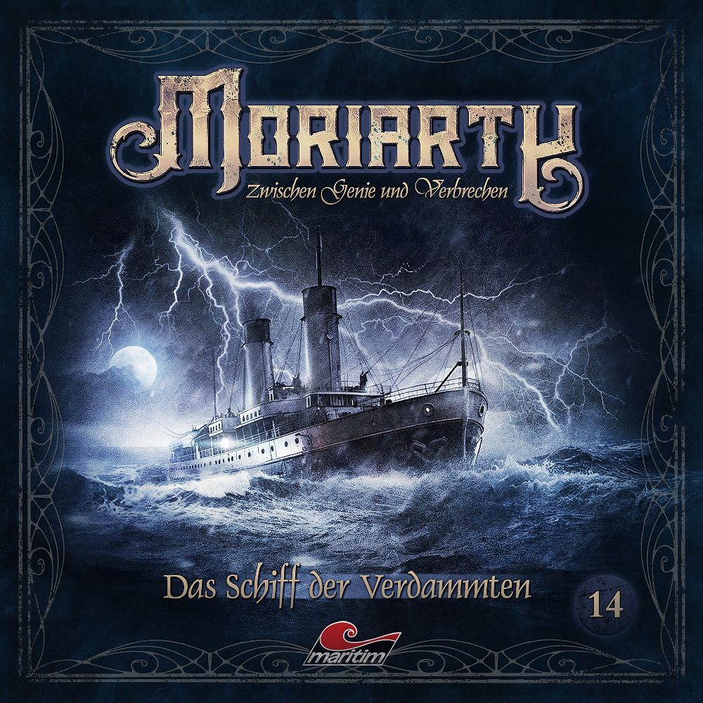 Moriarty - Das Schiff der Verdammten, 1 Audio-CD main product photo