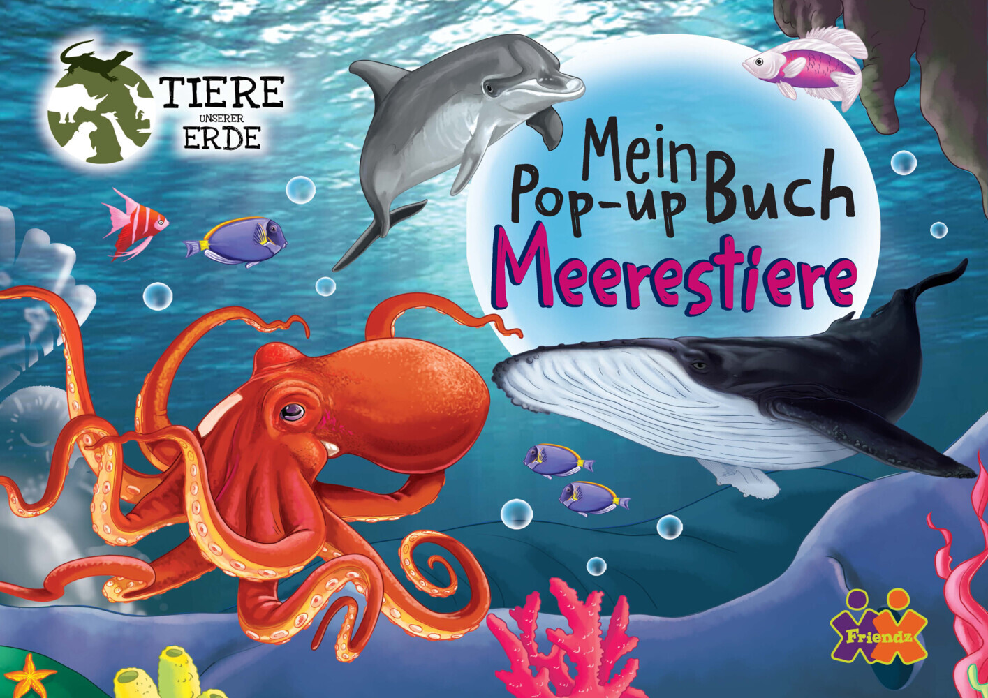 Tiere unserer Erde. Mein Meerestiere Pop-up Buch main product photo