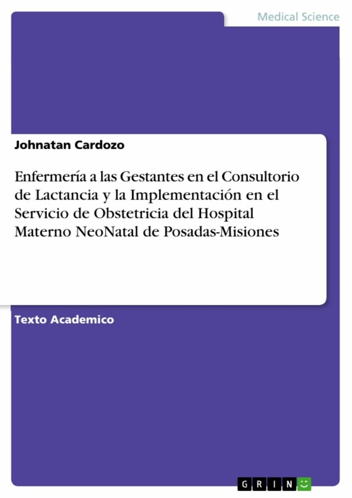 Enfermería a las Gestantes en el Consultorio de Lactancia y la Implementación en el Servicio de Obstetricia del Hospital Materno NeoNatal de Posadas-Misiones main product photo