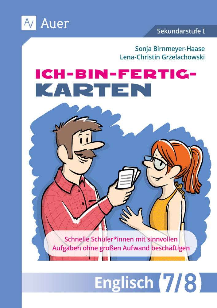 Ich-bin-fertig-Karten Englisch Klassen 7-8 main product photo