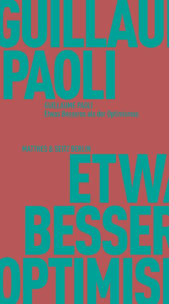 Etwas Besseres als der Optimismus main product photo