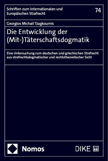 Die Entwicklung der (Mit-)Täterschaftsdogmatik main product photo