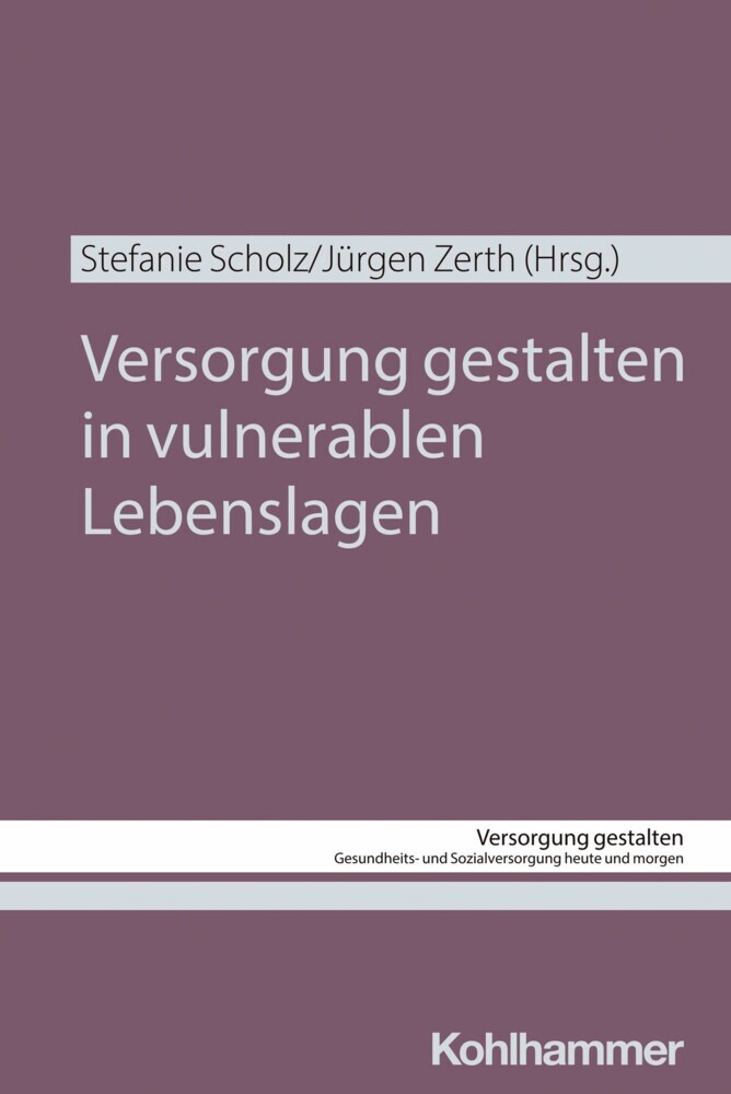 Versorgung gestalten in vulnerablen Lebenslagen main product photo