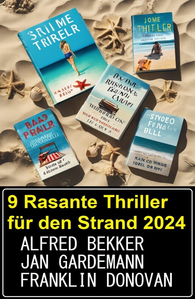 9 Rasante Thriller für den Strand 2024 main product photo