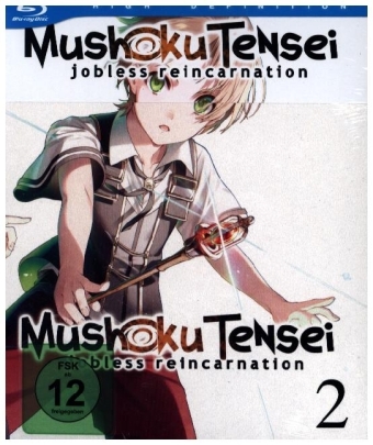 Mushoku Tensei: Jobless Reincarnation. Staffel.1.2, 1 Blu-ray