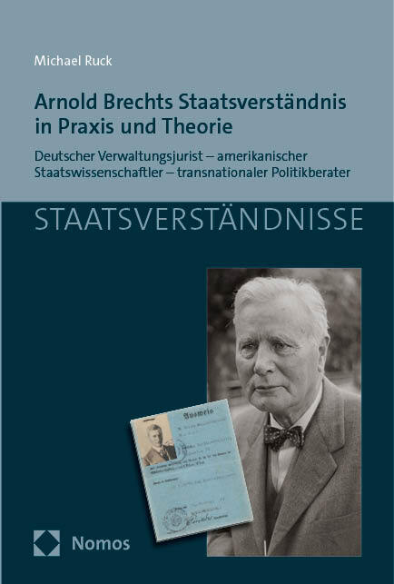 Arnold Brechts Staatsverständnis in Praxis und Theorie main product photo