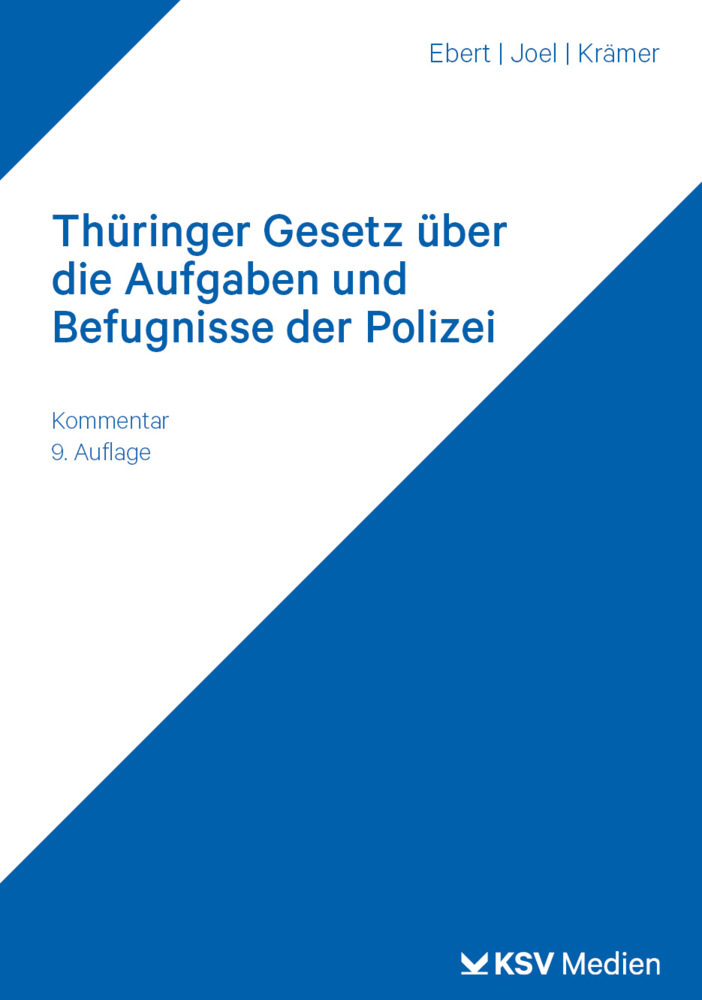 Thüringer Gesetz über die Aufgaben und Befugnisse der Polizei main product photo