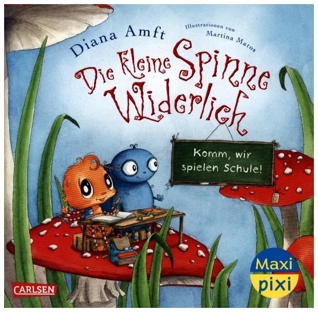 Maxi Pixi 393: Die kleine Spinne Widerlich: Komm, wir spielen Schule! main product photo