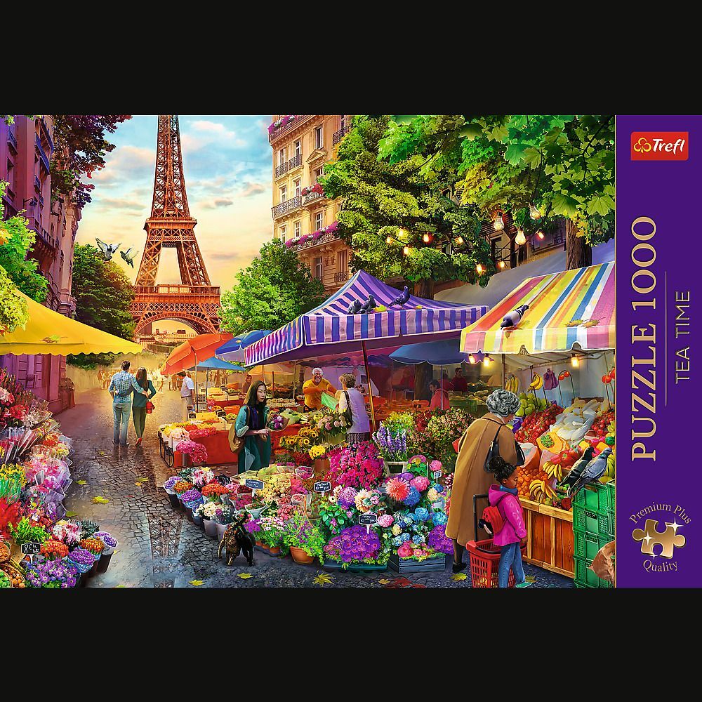 Tea Time: Flower Market, Paris main product photo