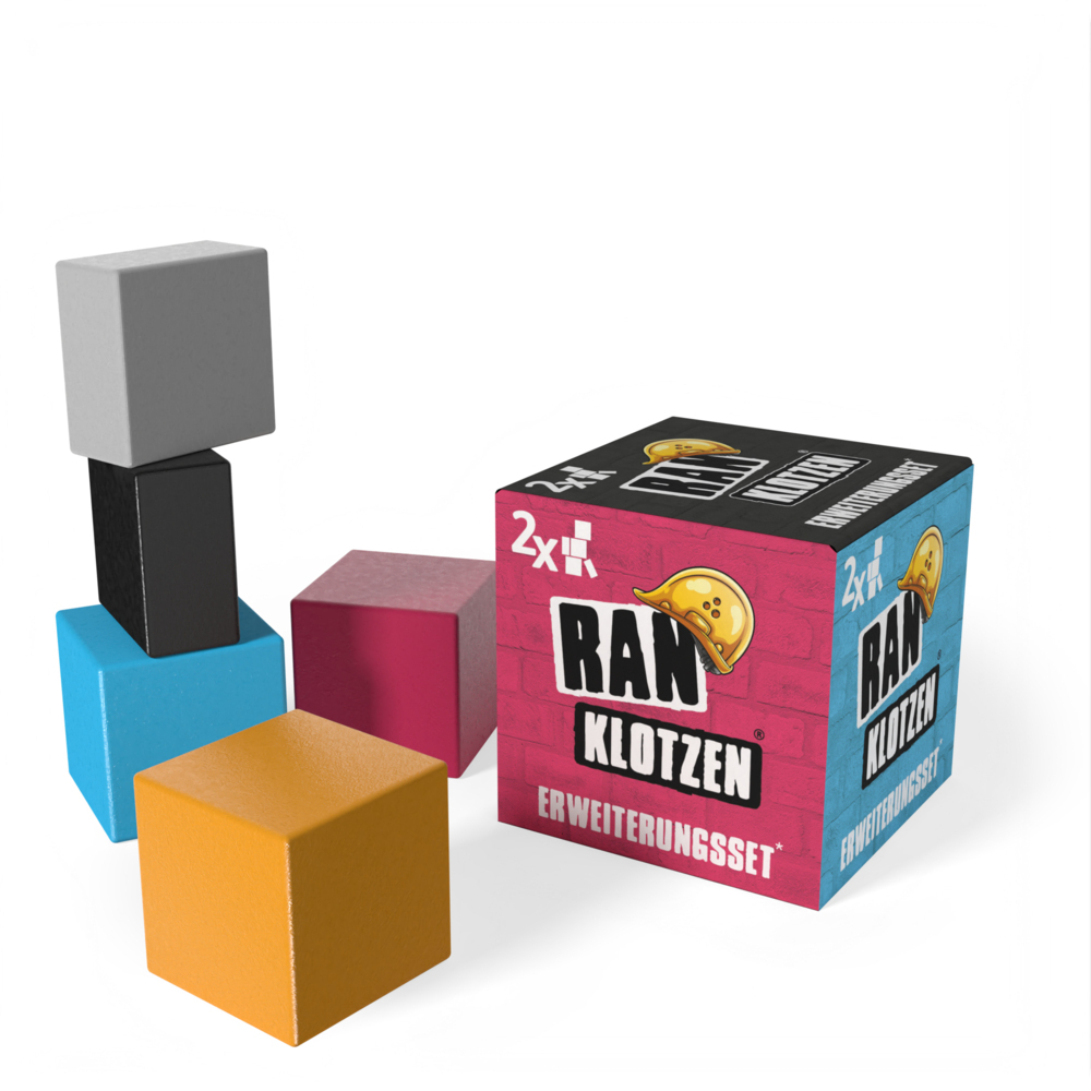 DENKRIESEN - RANKLOTZEN® - "Auf die Klötze, fertig, los!" - Erweiterungsset main product photo