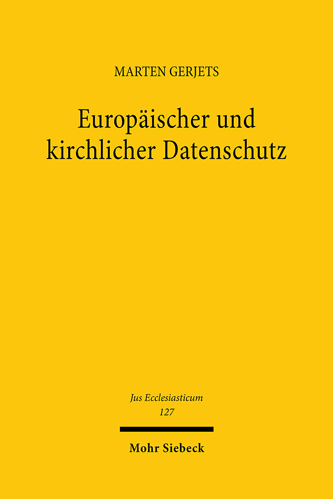 Europäischer und kirchlicher Datenschutz main product photo