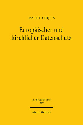 Europäischer und kirchlicher Datenschutz