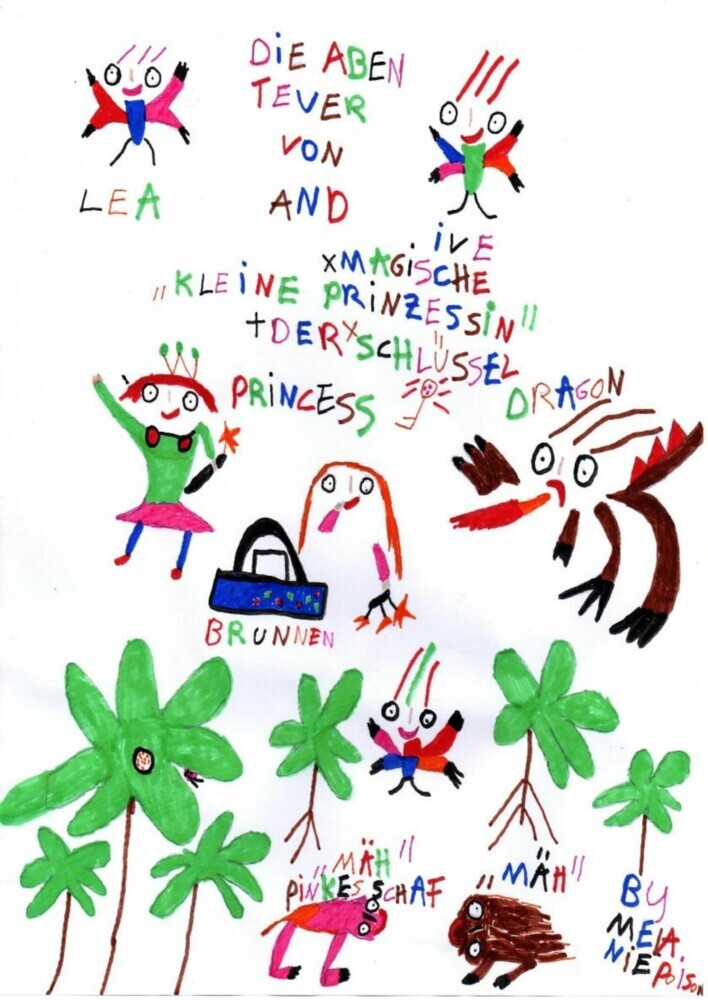 Die Abenteuer von Lea und Ive 'Kleine Prinzessin & Der Magische Schlüssel'. Melanies Kinderbücher main product photo