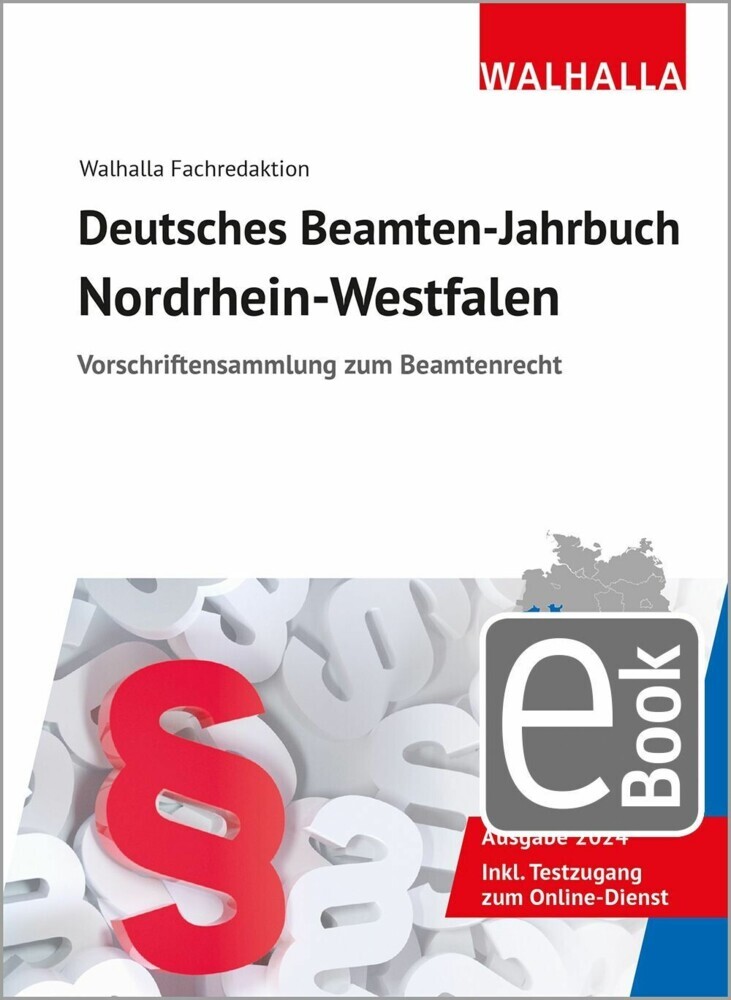 Deutsches Beamten-Jahrbuch Nordrhein-Westfalen 2024 main product photo