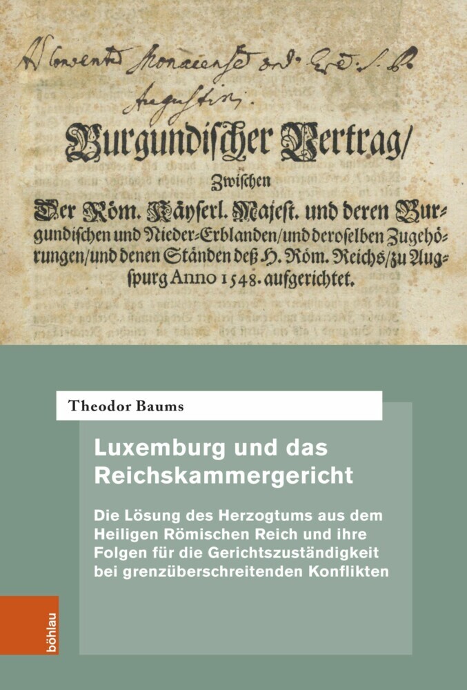 Luxemburg und das Reichskammergericht main product photo