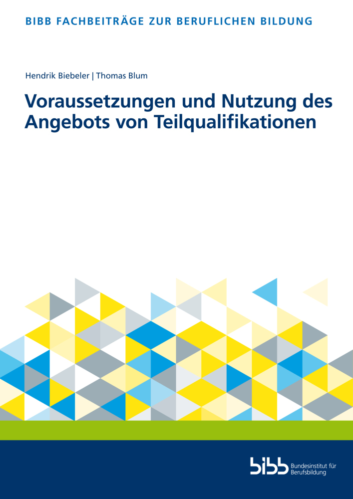 Voraussetzungen und Nutzung des Angebots von Teilqualifikationen main product photo