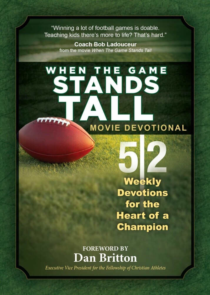 When the Game Stands Tall Movie Devotional main product photo