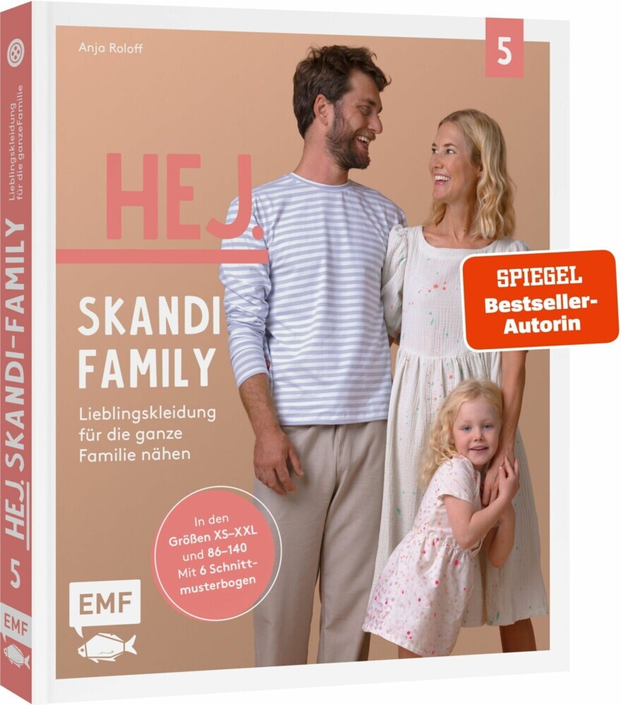 Hej. Skandi-Family - Band 5 - Lieblingskleidung für die ganze Familie nähen main product photo