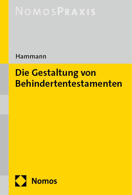 Die Gestaltung von Behindertentestamenten main product photo