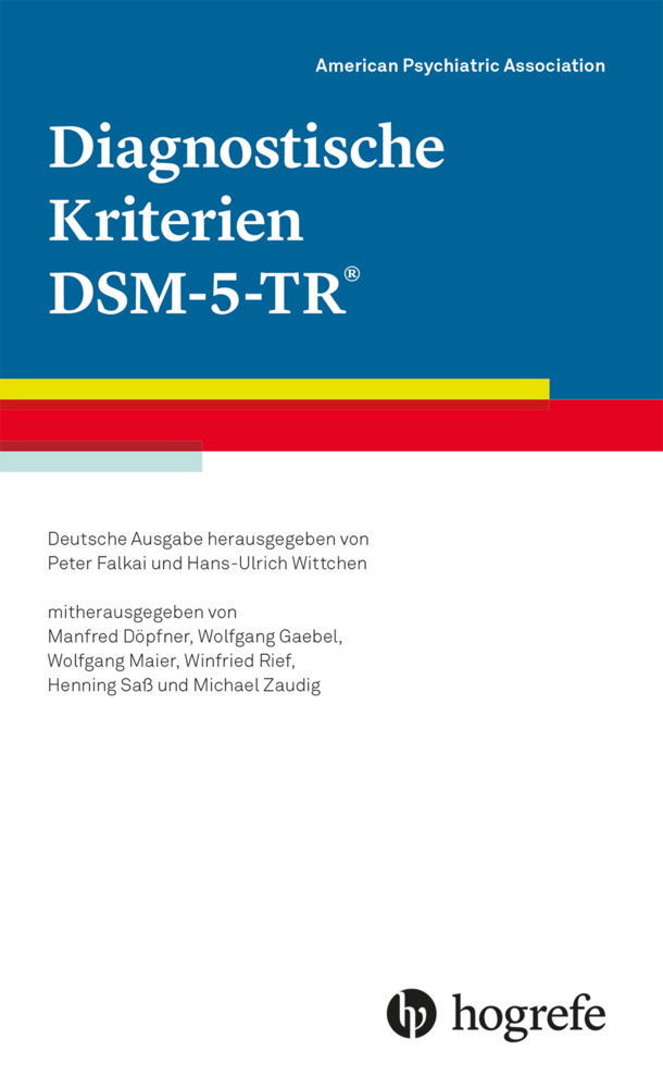 Diagnostische Kriterien DSM-5-TR® main product photo