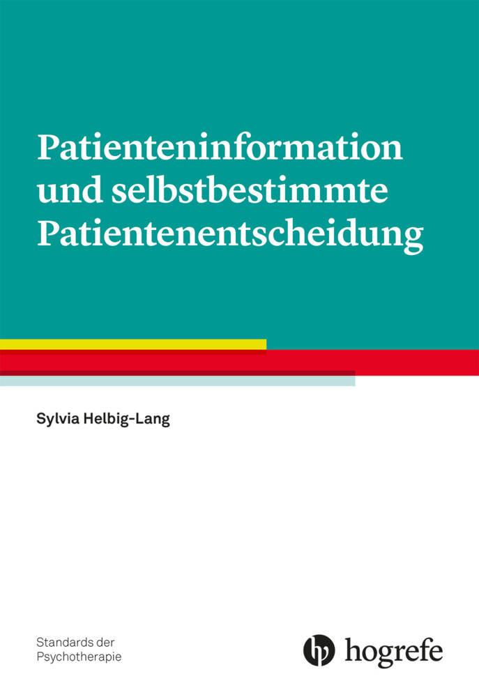 Patienteninformation und selbstbestimmte Patientenentscheidung main product photo