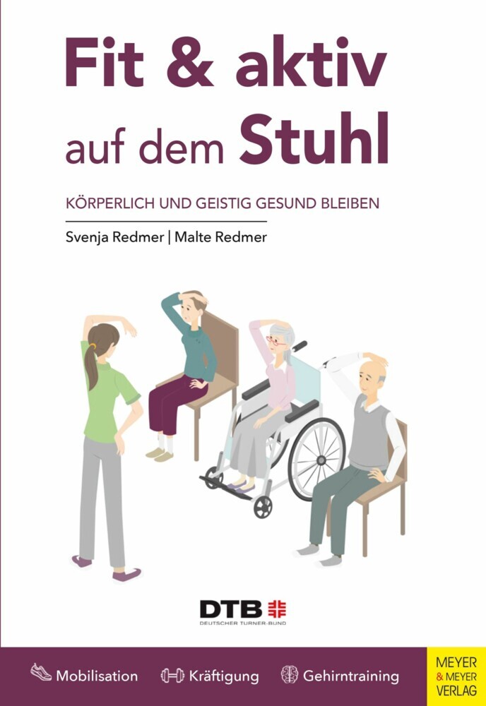 Fit und aktiv auf dem Stuhl main product photo