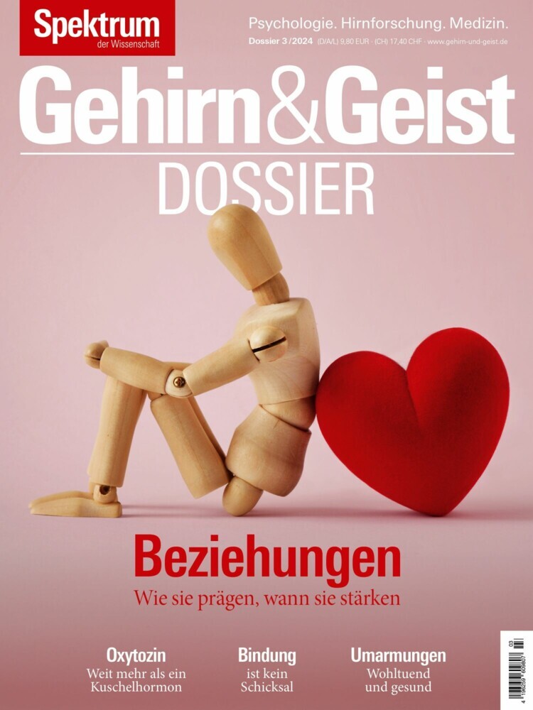 Gehirn&Geist Dossier 3/2024 Beziehungen main product photo