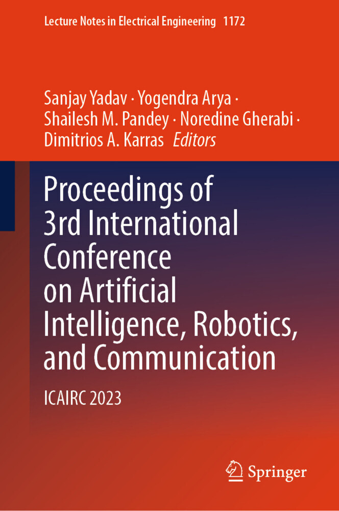Proceedings of 3rd International Conference on Artificial Intelligence, Robotics, and Communication main product photo