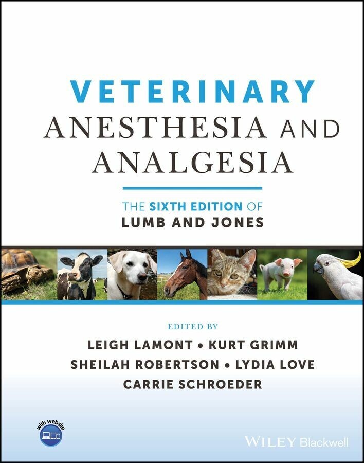 Veterinary Anesthesia and Analgesia, The 6th Edition of Lumb and Jones main product photo