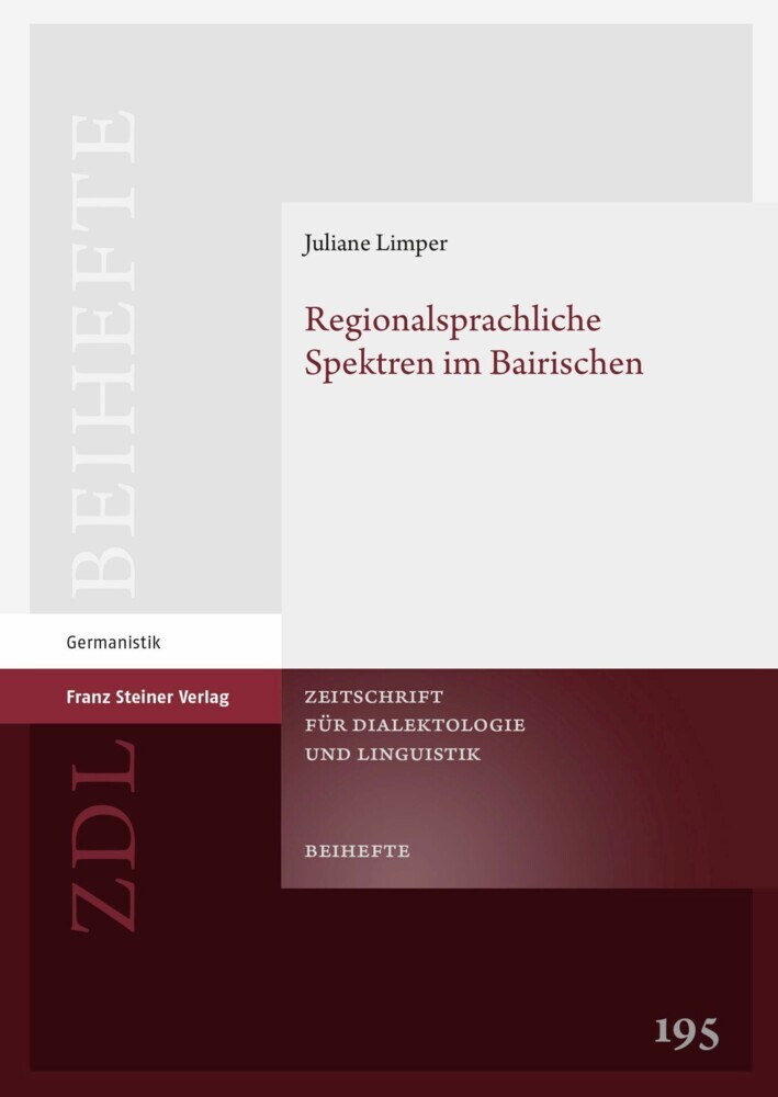 Regionalsprachliche Spektren im Bairischen main product photo
