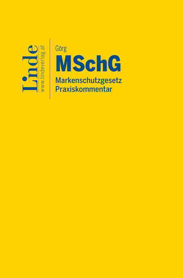 MSchG | Markenschutzgesetz main product photo