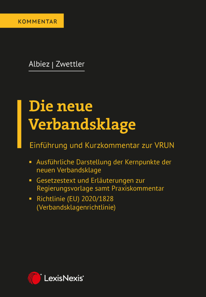 Die neue Verbandsklage main product photo