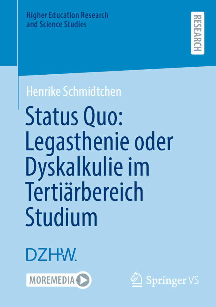 Status Quo: Legasthenie oder Dyskalkulie im Tertiärbereich Studium main product photo