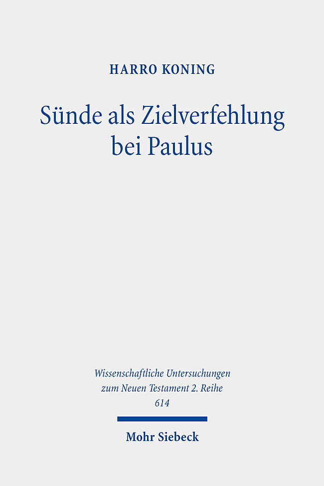 Sünde als Zielverfehlung bei Paulus main product photo