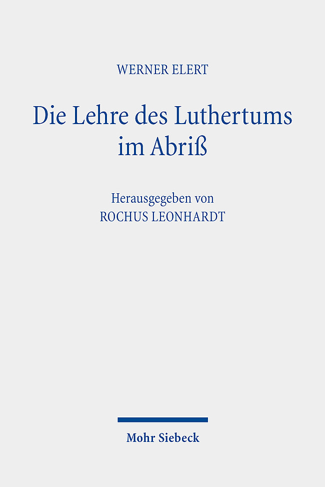 Die Lehre des Luthertums im Abriß main product photo