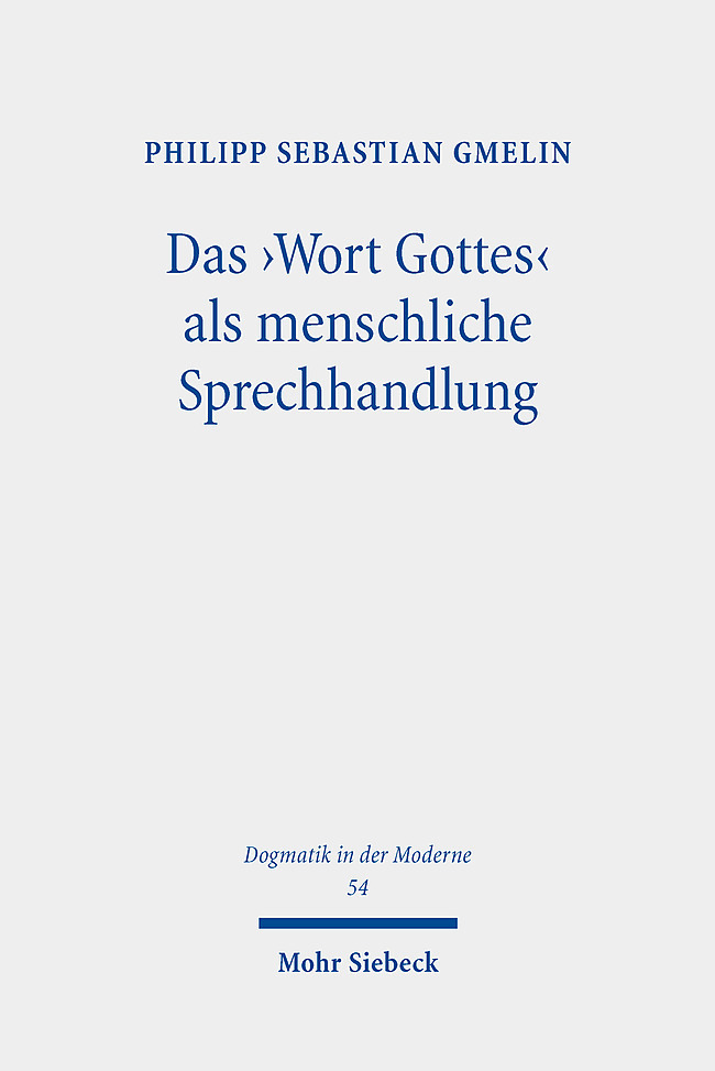 Das ,Wort Gottes' als menschliche Sprechhandlung main product photo