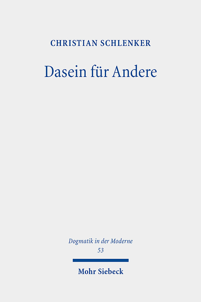 Dasein für Andere main product photo