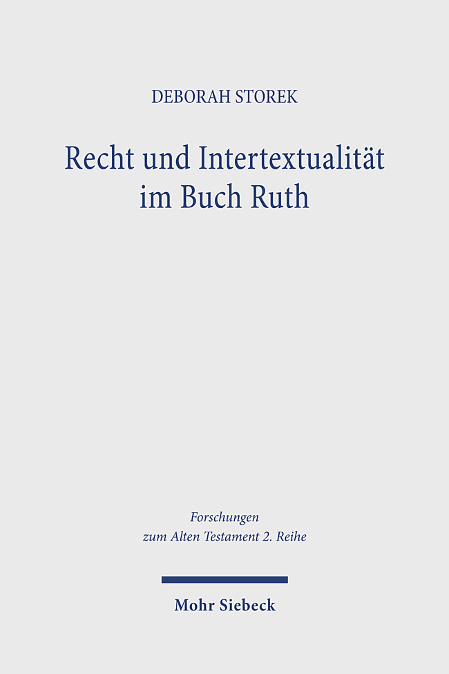 Recht und Intertextualität im Buch Ruth main product photo