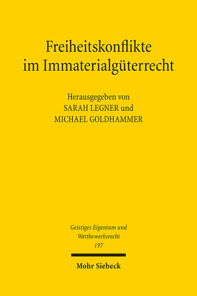 Freiheitskonflikte im Immaterialgüterrecht main product photo