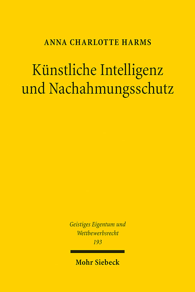 Künstliche Intelligenz und Nachahmungsschutz main product photo