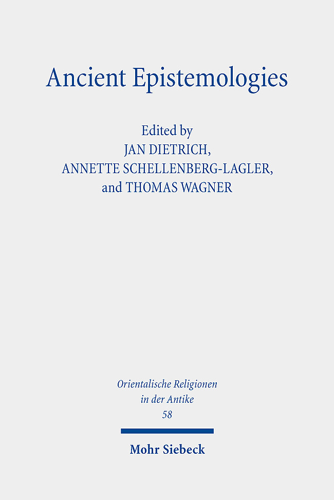 Ancient Epistemologies main product photo
