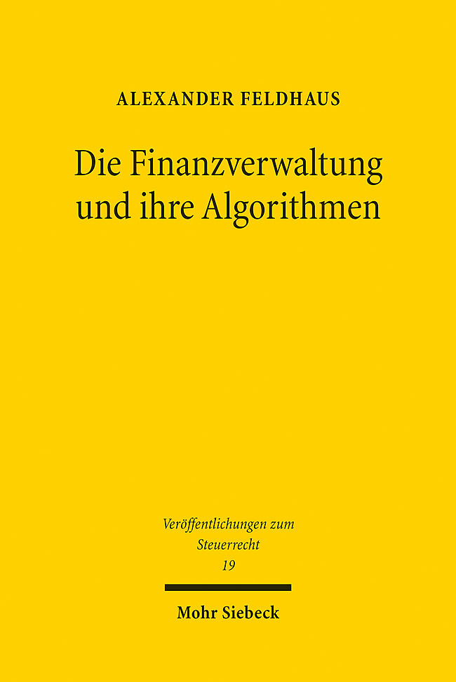 Die Finanzverwaltung und ihre Algorithmen main product photo