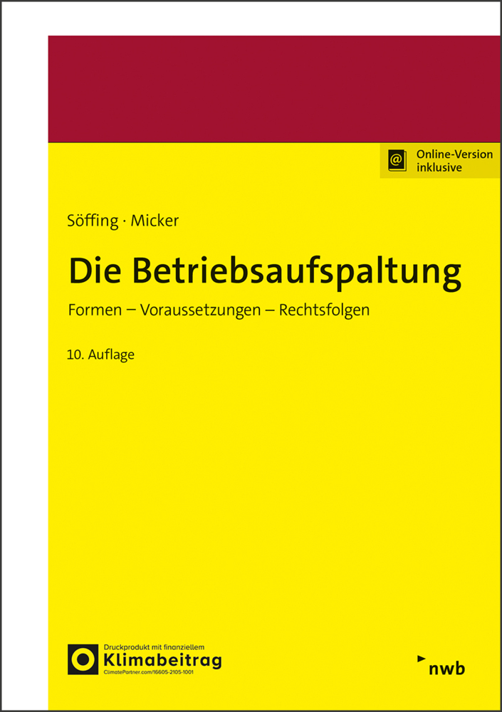 Die Betriebsaufspaltung main product photo
