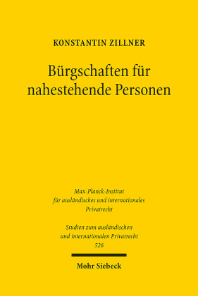 Bürgschaften für nahestehende Personen